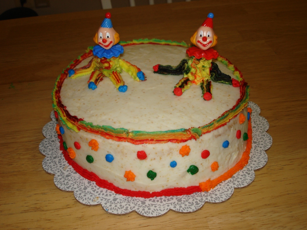 Clown cake