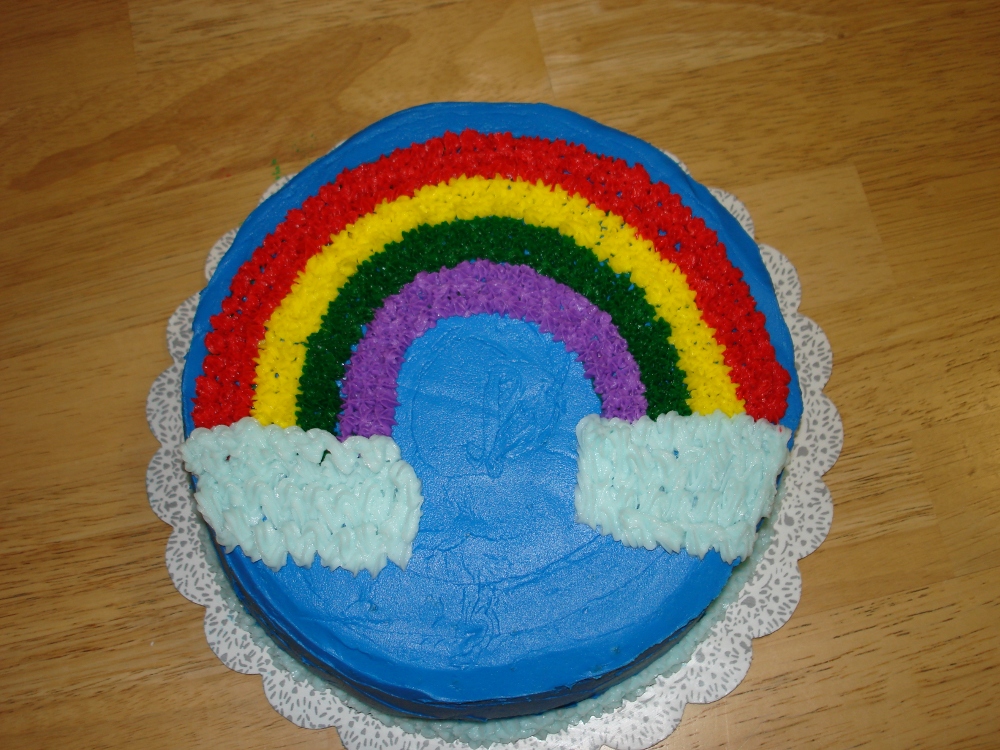 Rainbow cake